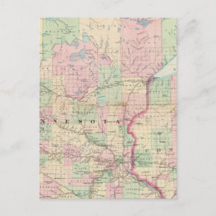 Minnesota Postkarte