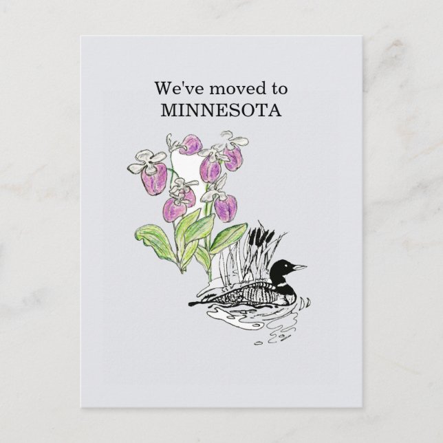 Minnesota Postkarte (Vorderseite)