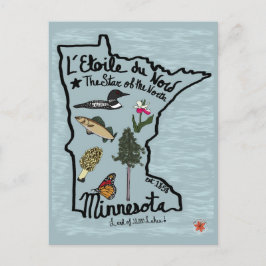 Minnesota Postkarte