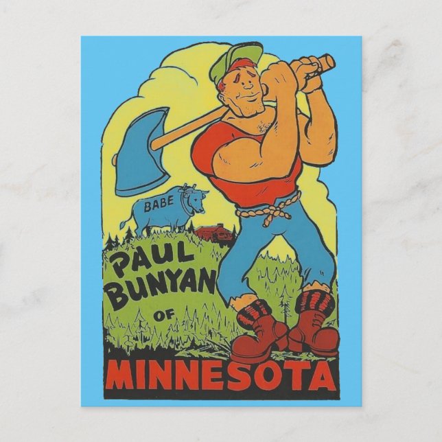 MINNESOTA POSTKARTE (Vorderseite)