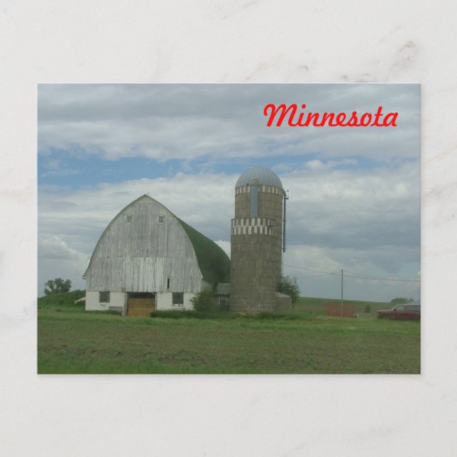 Minnesota Postkarte (Vorderseite)