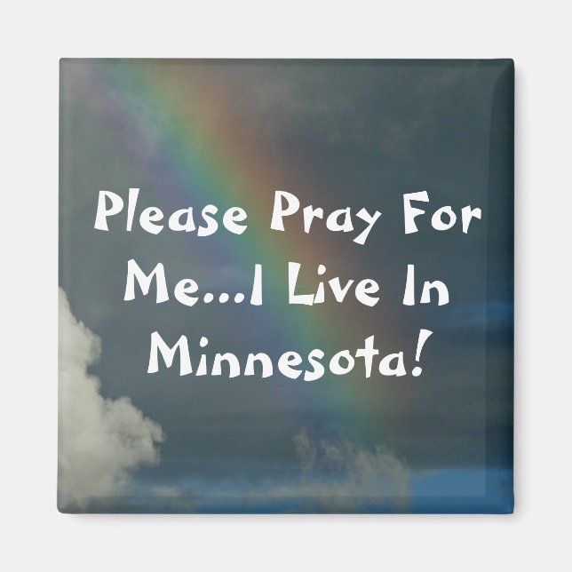 Minnesota Prayer Magnet (Vorne)