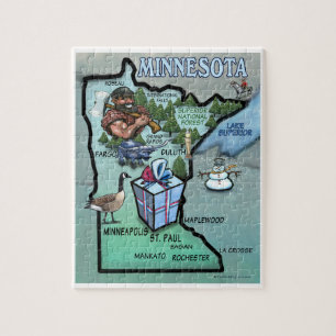Minnesota-Puzzlespiel Puzzle