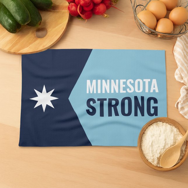 Minnesota Rebel New State Flag Geschirrtuch (Von Creator hochgeladen)