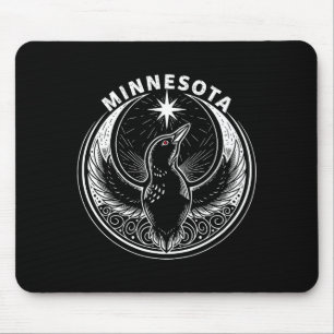 Minnesota-Rebell-Laut neue Flagge des Bundesstaate Mousepad