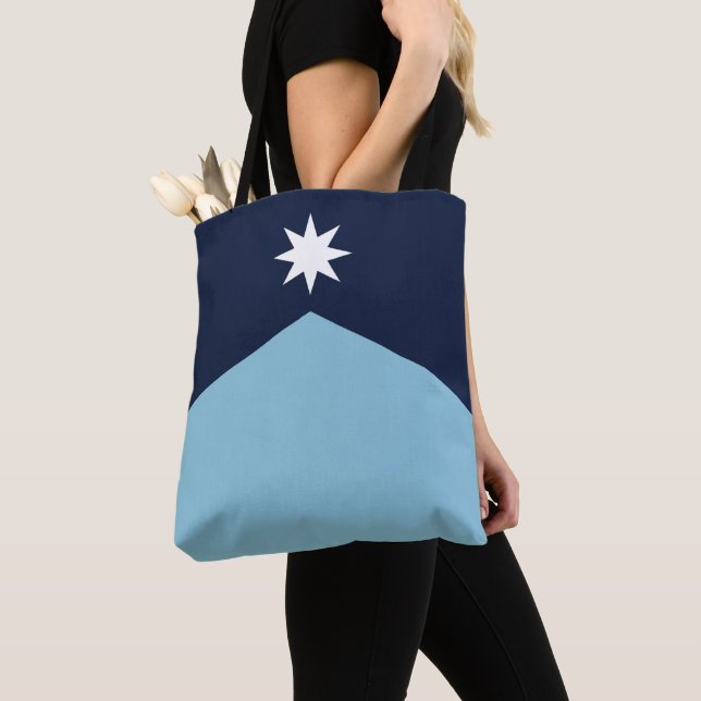 Minnesota-Rebell neue Staatsflagge (Von Nahem)