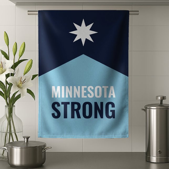 Minnesota-Rebell Neue Staatsflagge Geschirrtuch (Von Creator hochgeladen)