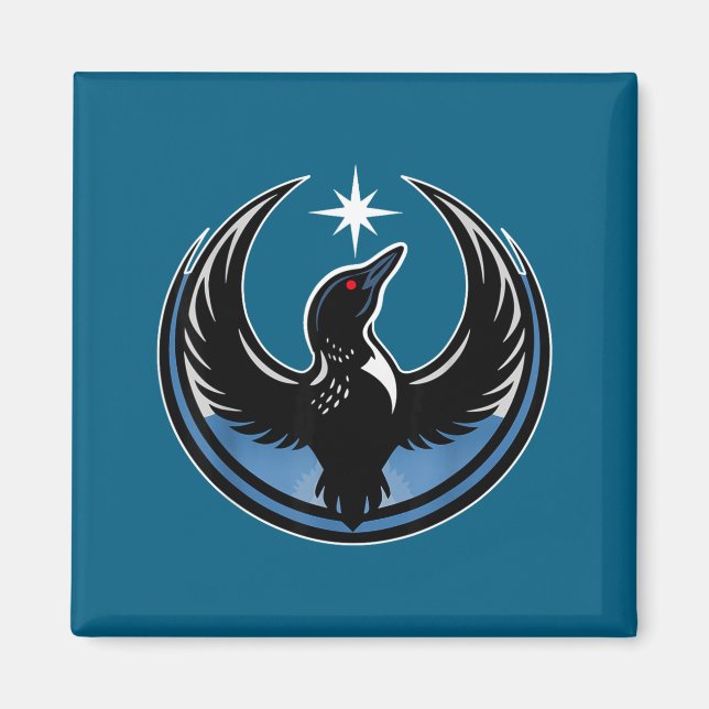 Minnesota-Rebell neue Staatsflagge Magnet (Vorne)