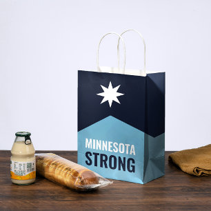 Minnesota-Rebell neue Staatsflagge Mittlere Geschenktüte