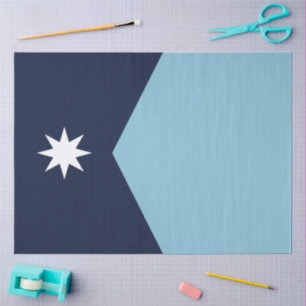 Minnesota-Rebell Neue Staatsflagge Seidenpapier
