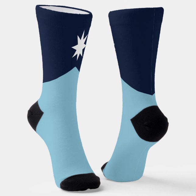 Minnesota-Rebell Neue Staatsflagge Socken (Gewinkelt)