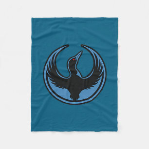 Minnesota-Rebellen-Taucher-Allianz-Symbol mn Fleecedecke