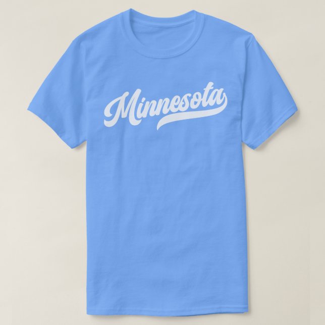 Minnesota Retro Minnesota Timberwolves T-Shirt (Design vorne)