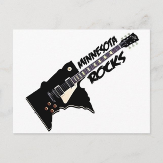Minnesota Rocks! Postkarte (Vorderseite)
