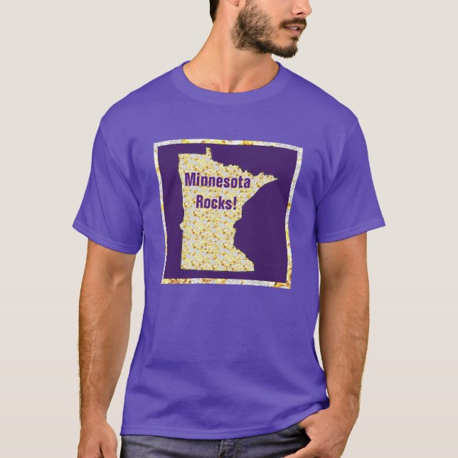 Minnesota Rocks! T-Shirt (Vorderseite)