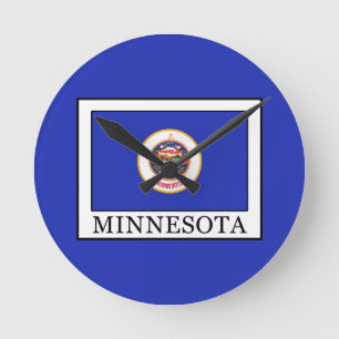 Minnesota Runde Wanduhr