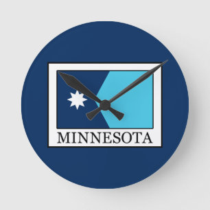 Minnesota Runde Wanduhr