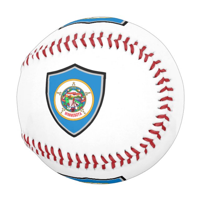 Minnesota-Schild-Baseball Baseball (Vorne Rechts)