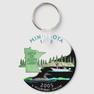 Minnesota-Schlüsselanhänger Schlüsselanhänger