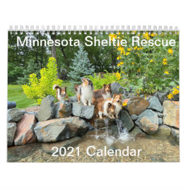 Minnesota Sheltie Rescue 2021 Kalender