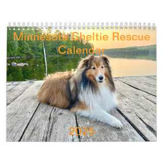 Minnesota Sheltie Rescue Calendar 2025 Kalender