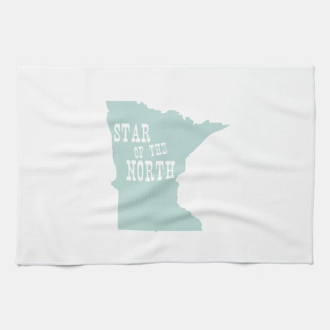 Minnesota-Slogan Küchentuch (Horizontal)