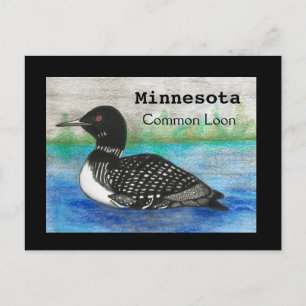 Minnesota Staat Bird-of-Preisträger Postkarte