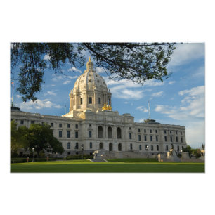 Minnesota Staat Hauptstadt Fotodruck