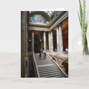 "Minnesota Staat Hauptstadt Treppe" Get Well Card Karte