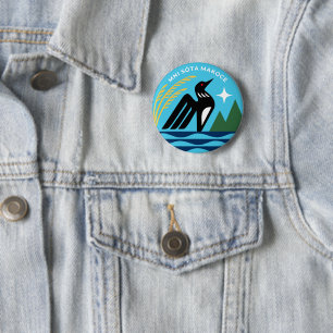 Minnesota Staat Siegel Button