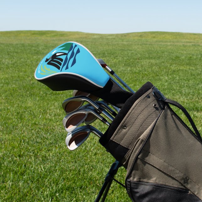 Minnesota Staat Siegel Flag Golf Headcover (In SItu)