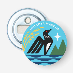 Minnesota Staat Siegel Flaschenöffner