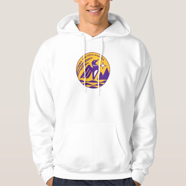 Minnesota Staat Siegel Hoodie (Vorderseite)