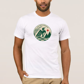 Minnesota Staat Siegel in Wilden Farben T-Shirt