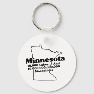 Minnesota Staat Slogan Schlüsselanhänger