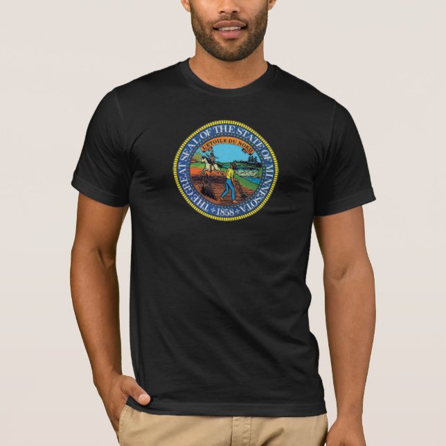Minnesota-Staats-Siegel T-Shirt (Vorderseite)