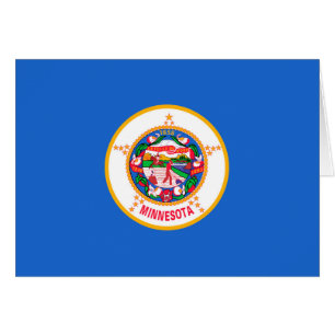 Minnesota Staatsflagge Design