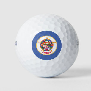 Minnesota Staatsflagge Golfball