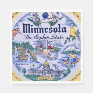 Minnesota Staatspartei Serviette