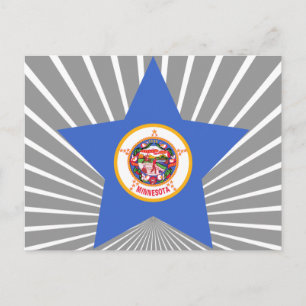 Minnesota Star Postkarte