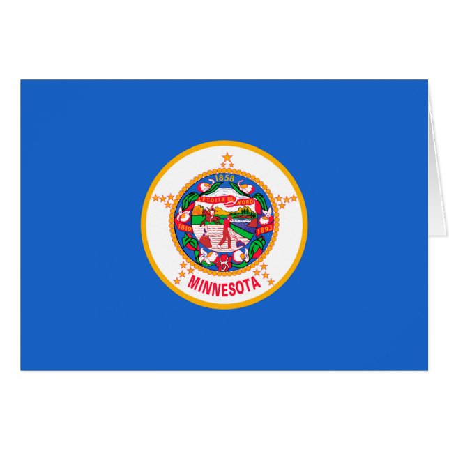 Minnesota State Flag Design (Vorderseite (Horizontal))