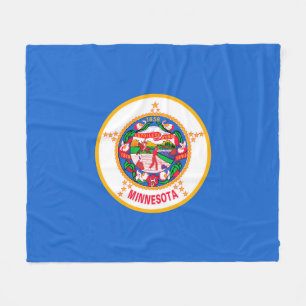 Minnesota State Flag Design Fleecedecke