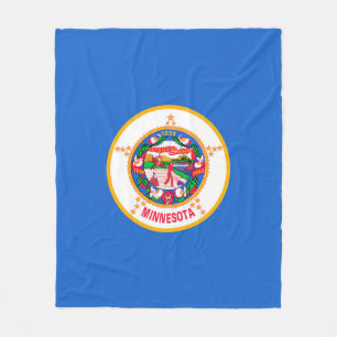 Minnesota State Flag Design Fleecedecke