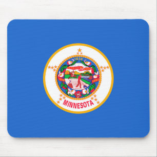 Minnesota State Flag Design Mousepad