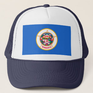 Minnesota State Flag Design Truckerkappe