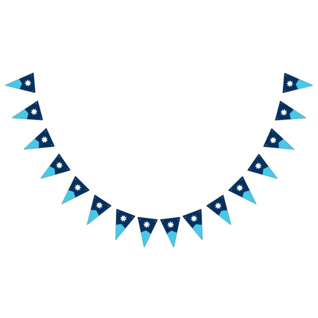 Minnesota State Flag Pennant Bunting Wimpelkette (Alle)