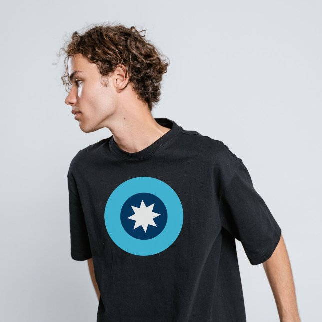 Minnesota State Flag Roundel T-Shirt (Von Creator hochgeladen)