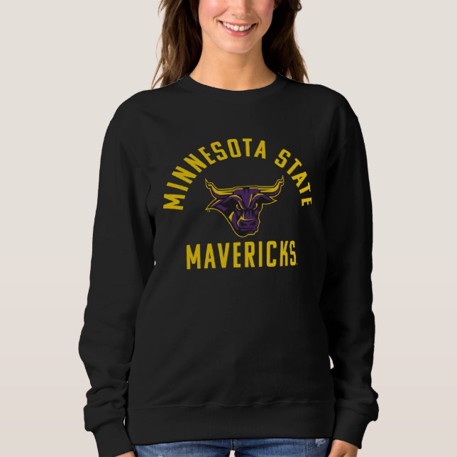 Minnesota State Mankato Mavericks Groß Sweatshirt (Vorderseite)