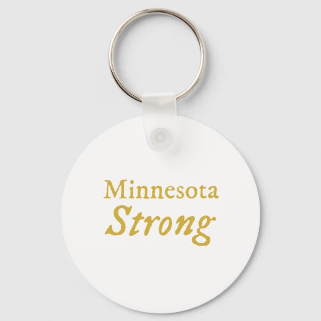 Minnesota Strong Schlüsselanhänger (Vorderseite)
