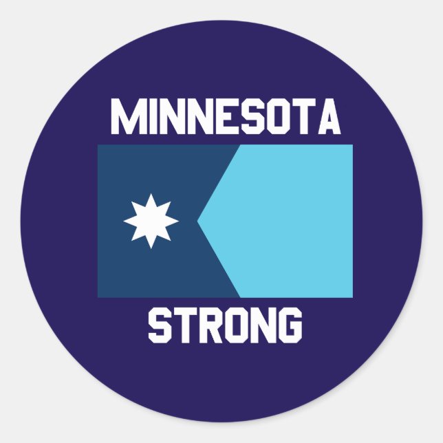 Minnesota Strong Sticker (Vorderseite)